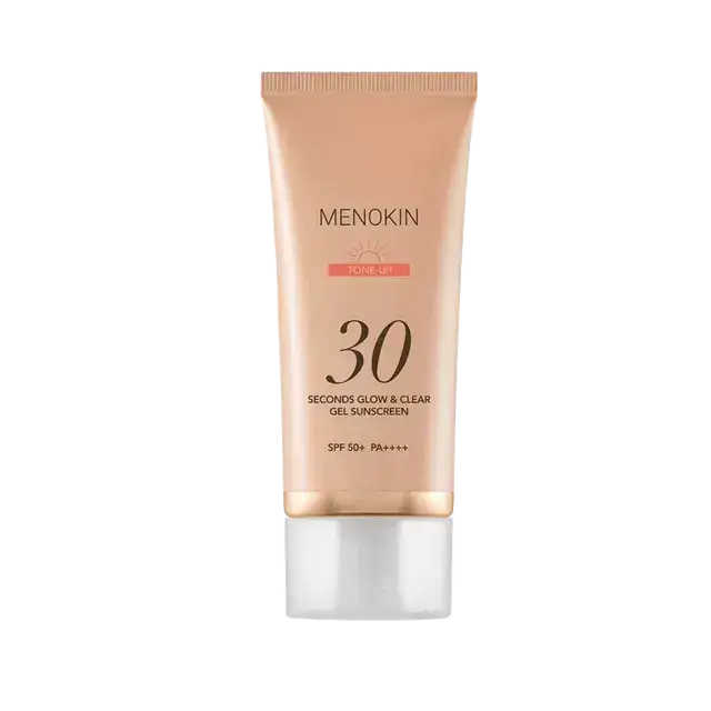 Menokin 30 Seconds Glow & Clear Gel Sunscreen SPF 50+ Tone Up