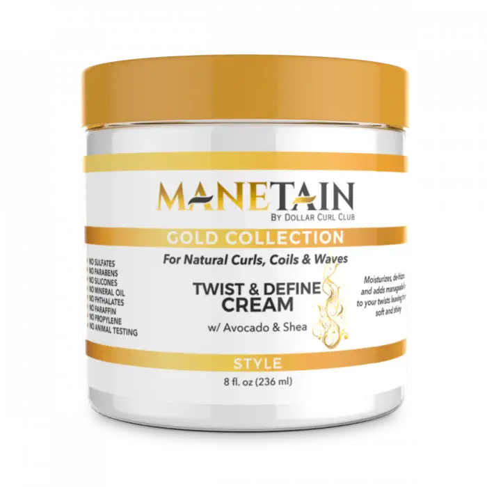 Dollar Curl Club Manetain Twist & Define Cream