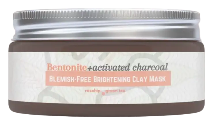 Skin Hero Bentonite + Activated Charcoal Blemish Free Brightening Clay Mask