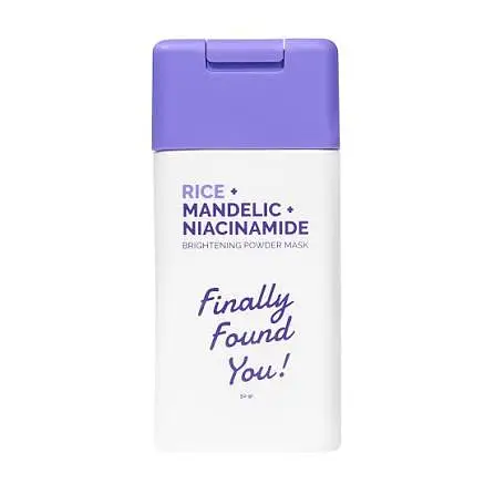 Finally Found You! Rice + Mandelic + Niacinamide Brightening Powder Mask