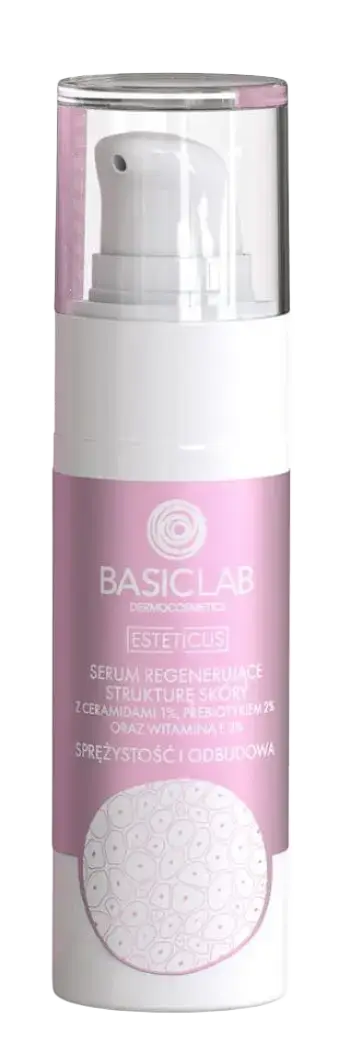 BasicLab Esteticus Regenerating Serum With Ceramides 1% & Prebiotic 2%