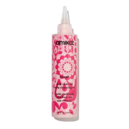 Amika Reset Pink Charcoal Cleansing Oil