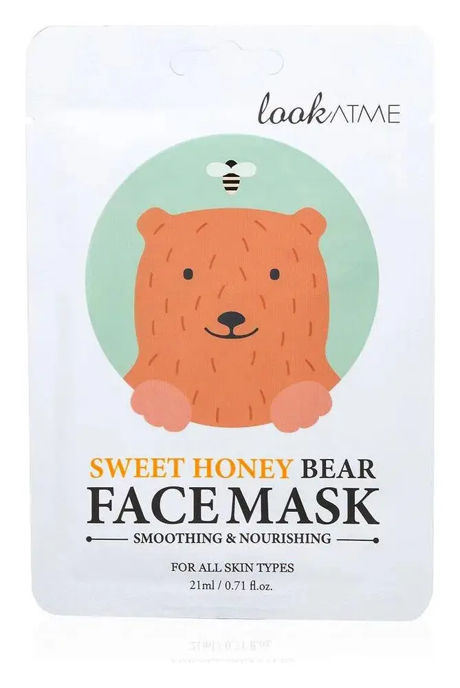 lookATME Face Mask Sweet Honey Bear