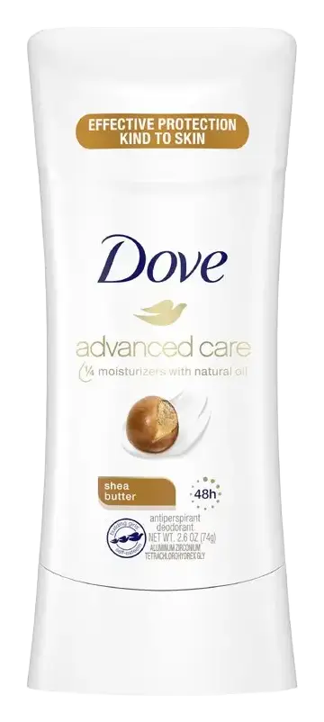 Dove Advanced Care Antiperspirant Deodorant Stick Shea Butter