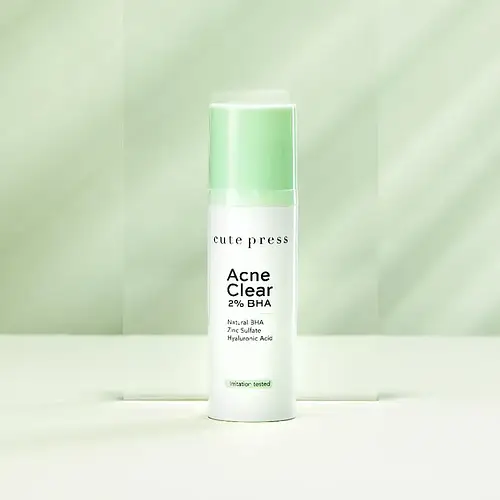 Cute Press Acne Clear 2% BHA Gel Serum