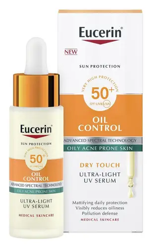Eucerin Sun Face Oil Control Daily UV Serum SPF 50+