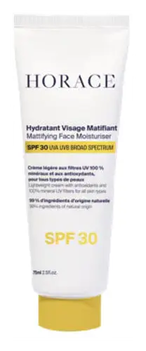 Horace Mattifying Face Moisturiser SPF 30