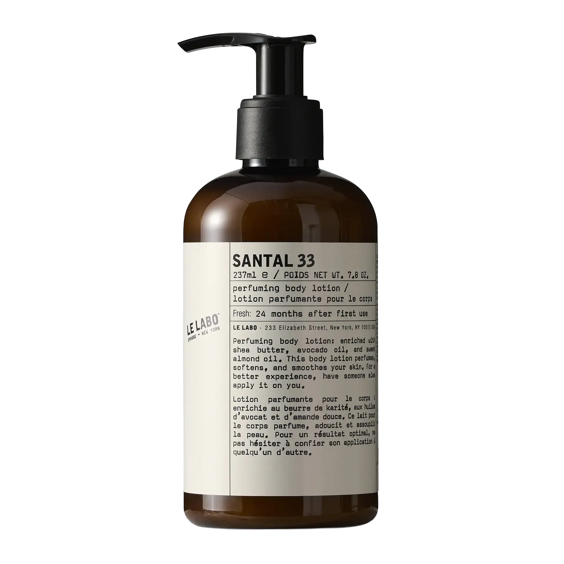 Le Labo Fragrances Perfuming Body Lotion Santal 33
