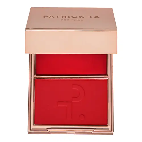 Patrick Ta Major Beauty Headlines - Double-Take Crème & Powder Blush She Left Me On Red