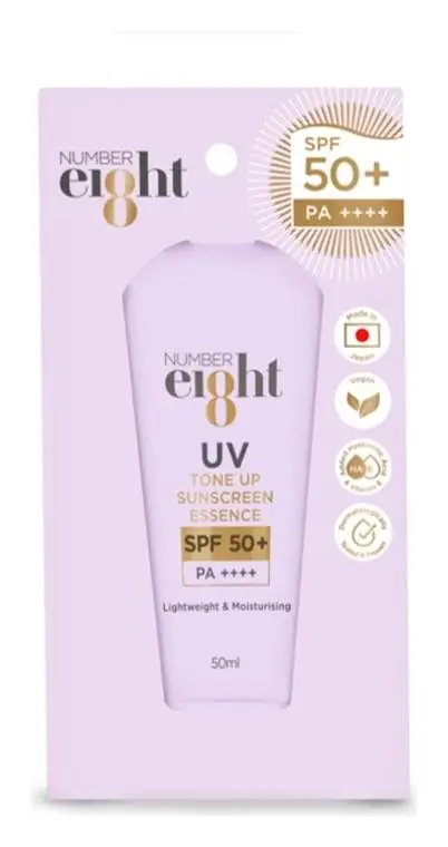 Number eI8ht UV Tone Up Sunscreen Essence SPF50+ PA++++