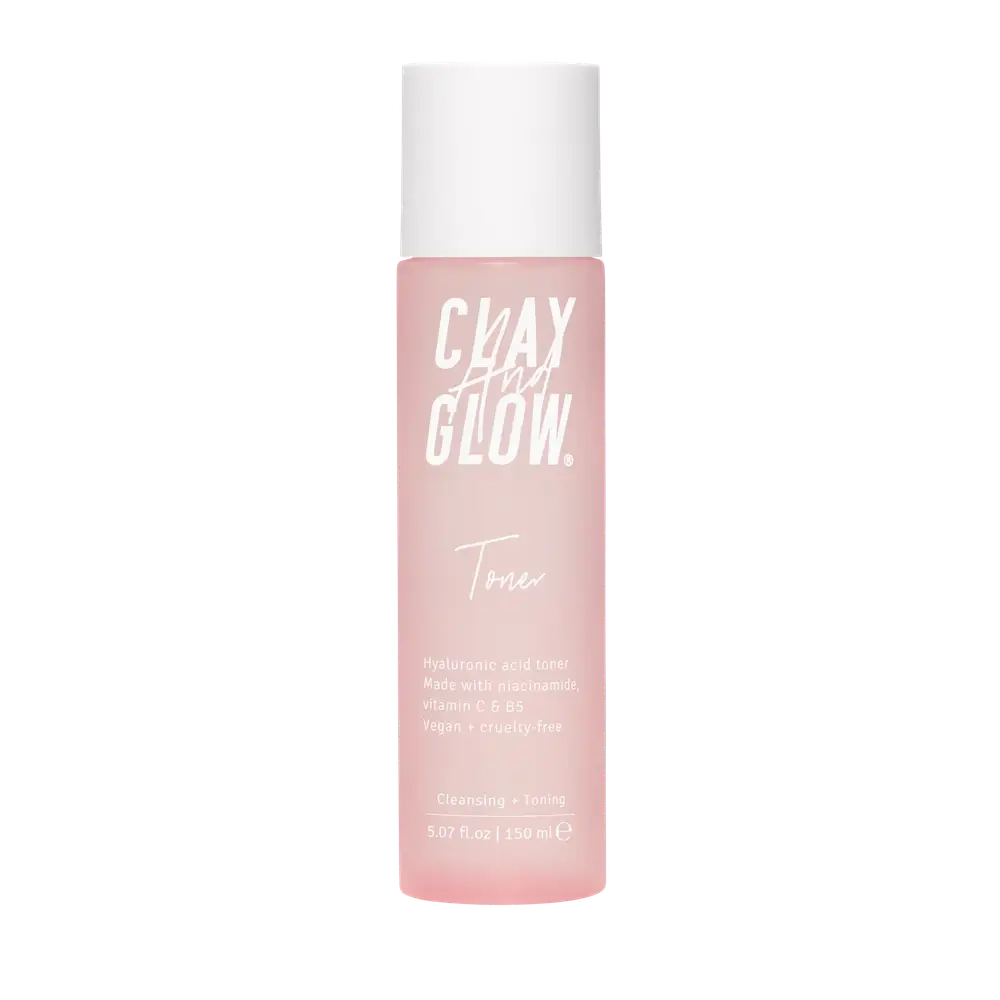 Clay And Glow Hyaluronic Acid Toner