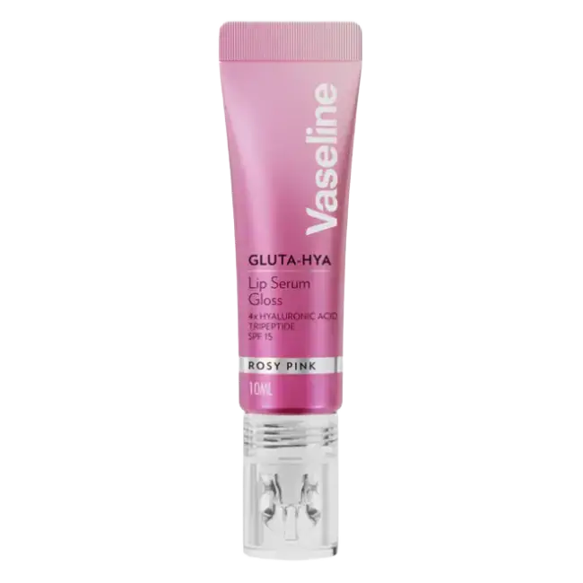 Vaseline Gluta-Hya Lip Serum Gloss Rosy Pink