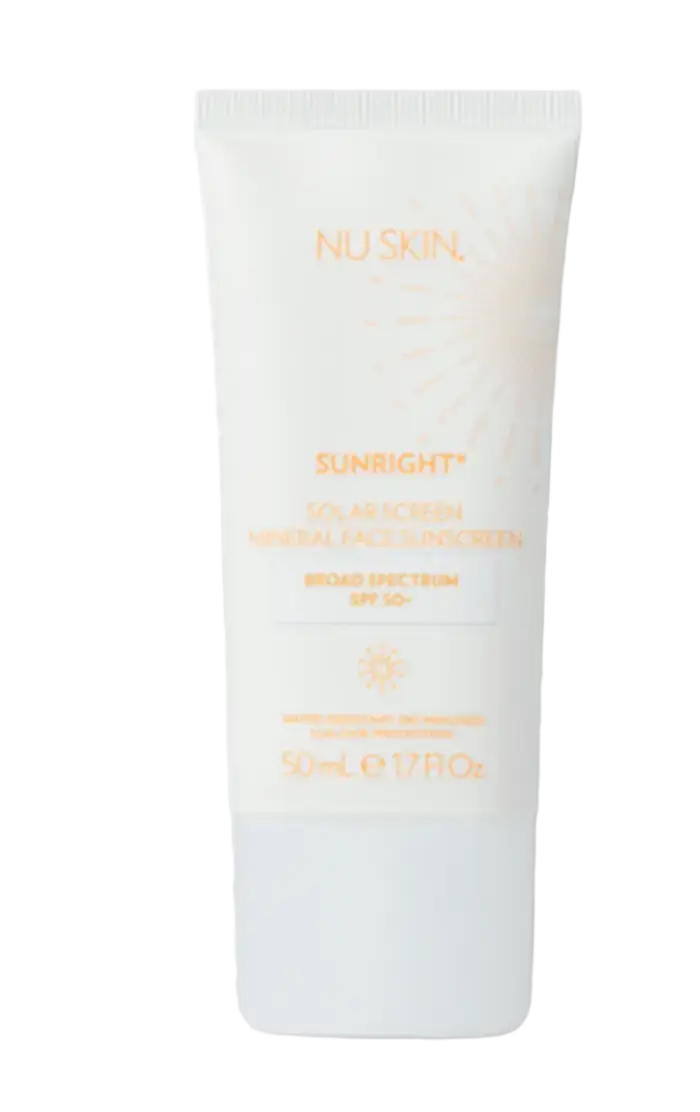 Nu Skin Sunright Solar Screen Mineral Face Sunscreen Broad Spectrum SPF 50+
