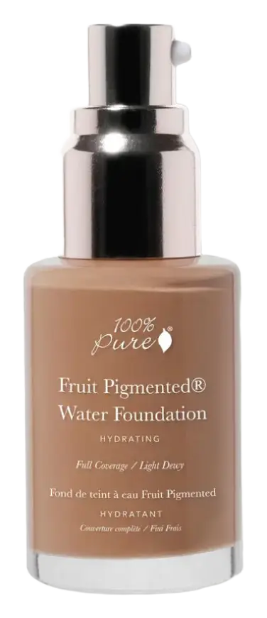 100% Pure Fruit Pigmented Full Coverage Water Foundation Olive 4.0