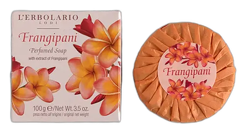 L'Erbolario Perfumed Soap Frangipani