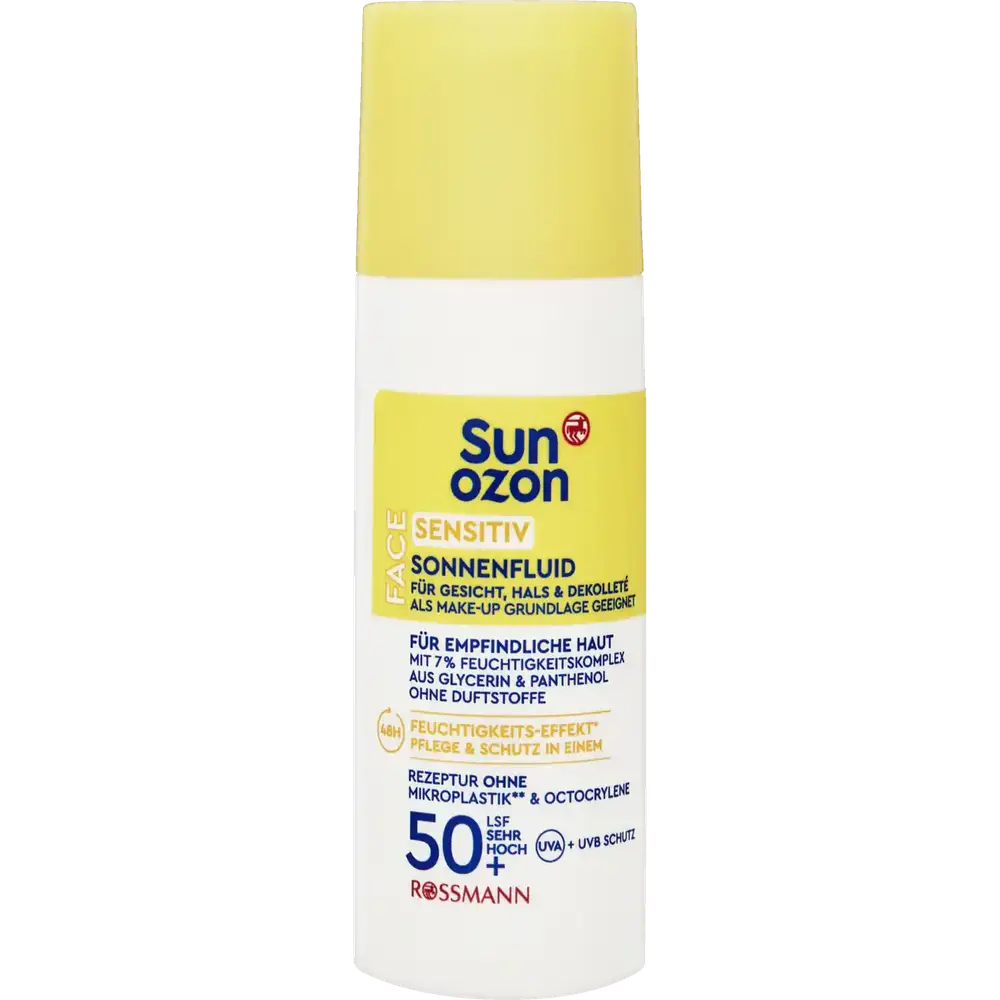 Sunozon Sonnenfluid Sensitiv LSF50+