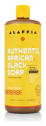 Alaffia Authentic African Black Soap All-In-One Citrus Ginger