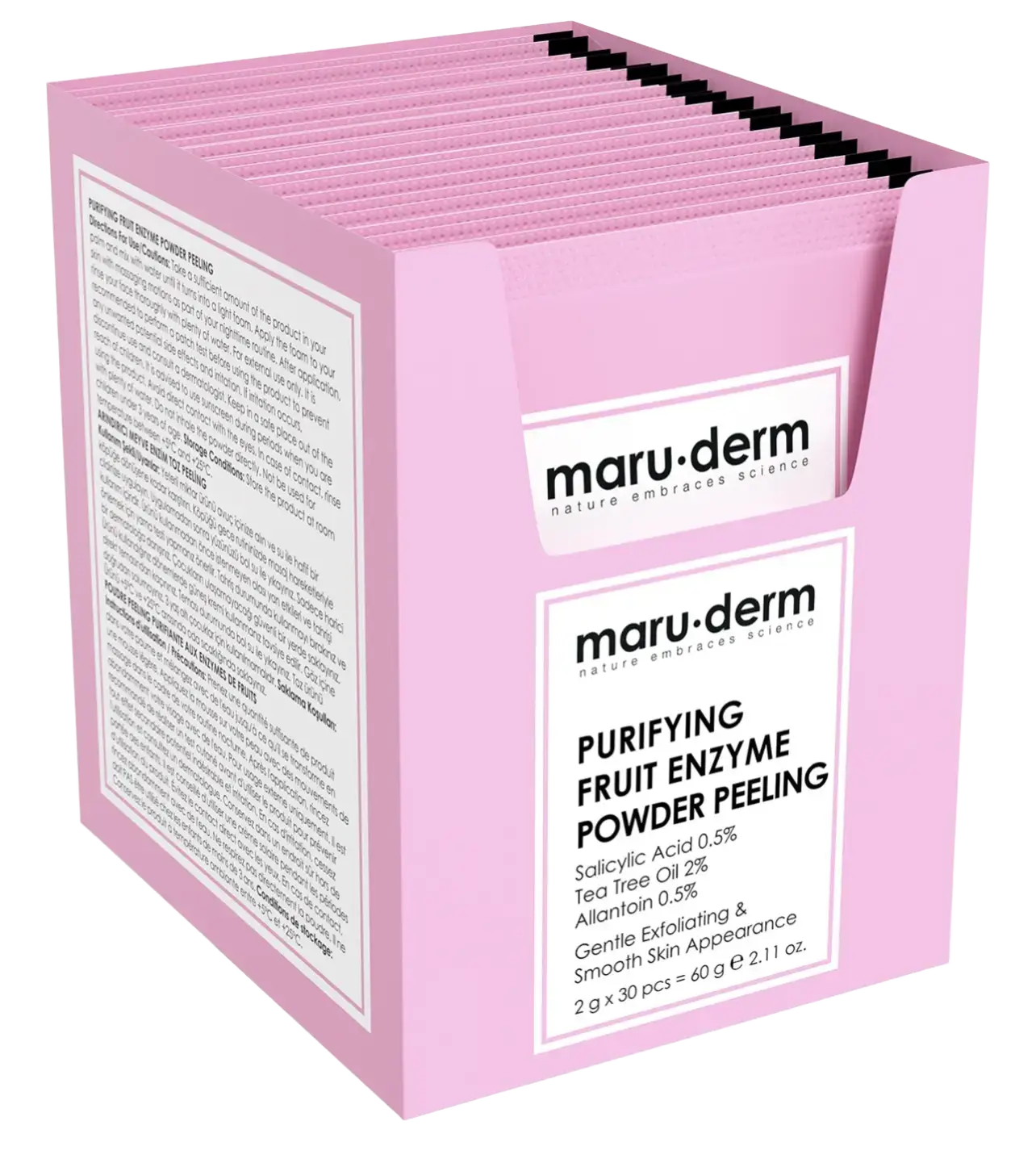 maru.derm Purifying Fruit Enzyme Powder Peeling