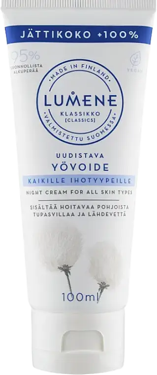 Lumene Klassikko Restoring Night Cream