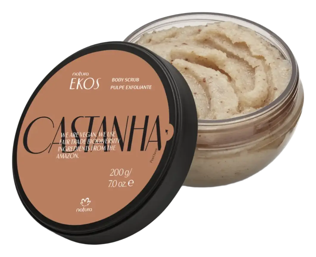 Natura Manteiga Esfoliante Castanha – Ekos