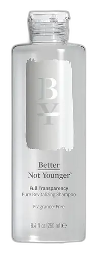 Better Not Younger Full Transparency Pure Revitalizing Shampoo