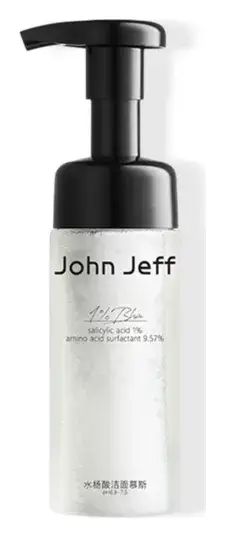 John Jeff 1% Salicylic Acid Cleansing Mousse