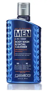 Giovanni Men 2-In-1 Daily Body Wash & Facial Cleanser