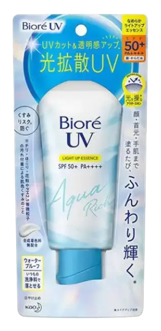 Biore UV Aqua Rich Light Up Essence SPF 50+ PA++++