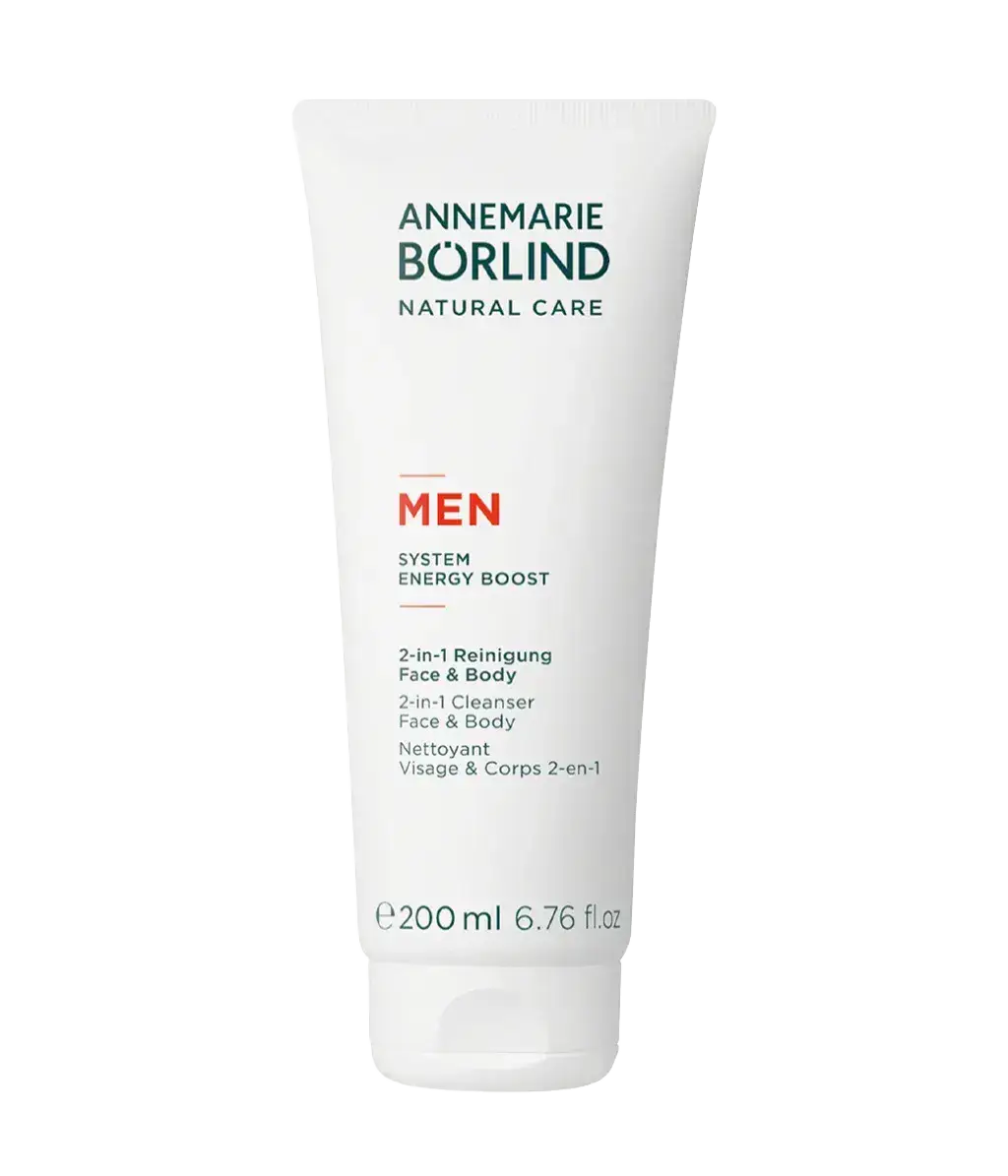 Annemarie Börlind Men System Energy Boost 2-In-1 Cleanser Face & Body