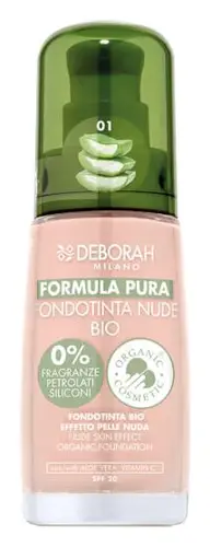 Deborah Milano Formula Pura Fondotinta Nude Bio Ivory 01