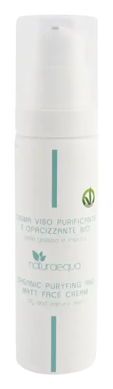 NaturaEqua Crema Viso Purificante e Opacizzante