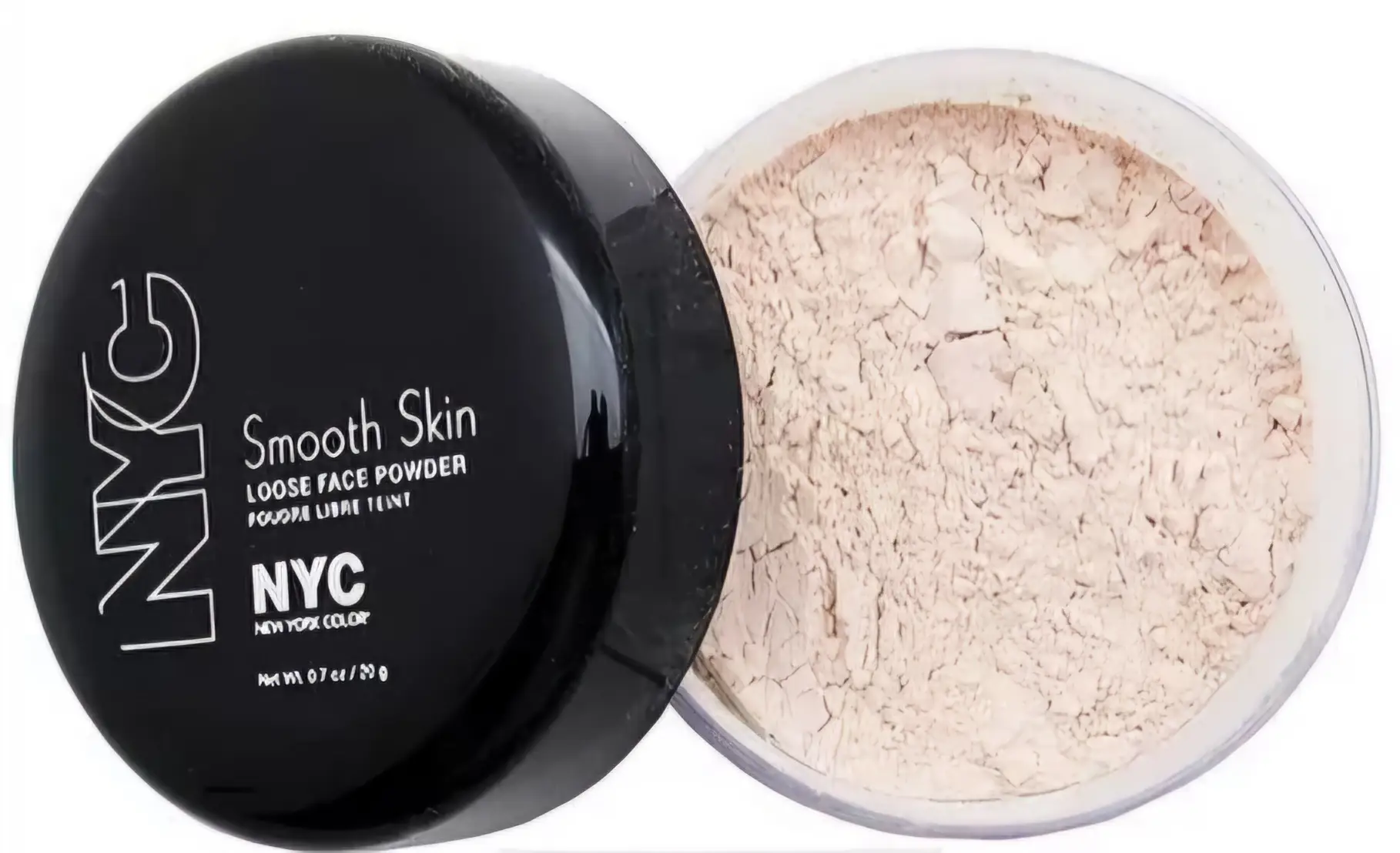 New York Color Smooth Skin Loose Face Powder Translucent