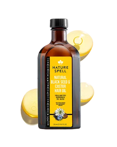 Nature Spell Natural Hair Oil Black Seed & Castor