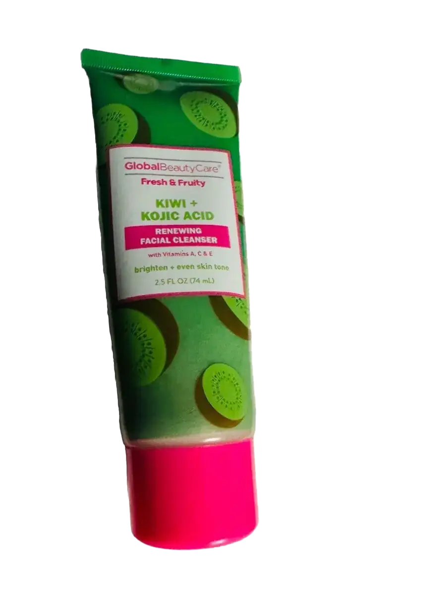 Global Beauty Care Kiwi + Kojic Acid Renewing Facial Cleanser