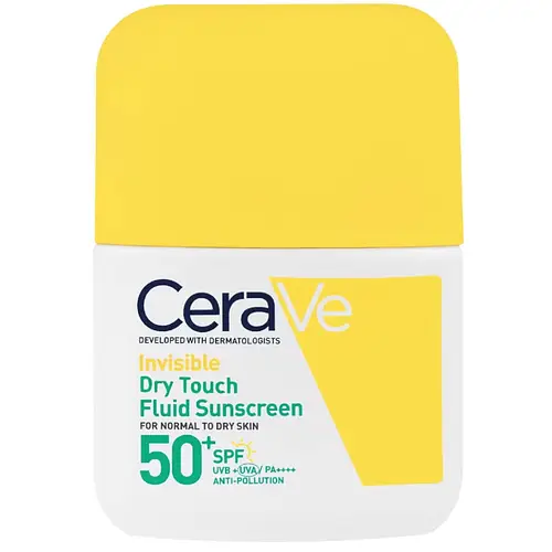 CeraVe Invisible Dry Touch Fluid Sunscreen SPF 50+