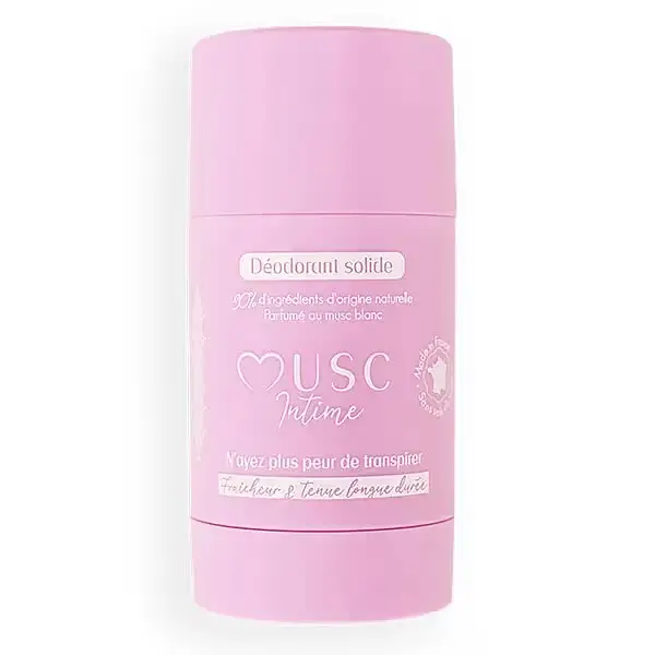 Musc Intime Déodorant Naturel Au Musc Blanc