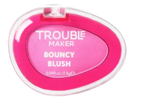 Trouble Maker Bouncy Blush Stain Bounce Hot Pink