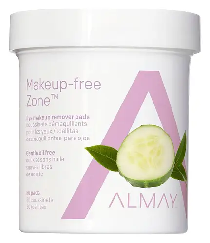 Almay Gentle Oil Free Makeup-Free Zone Eye Makeup Remover Pads