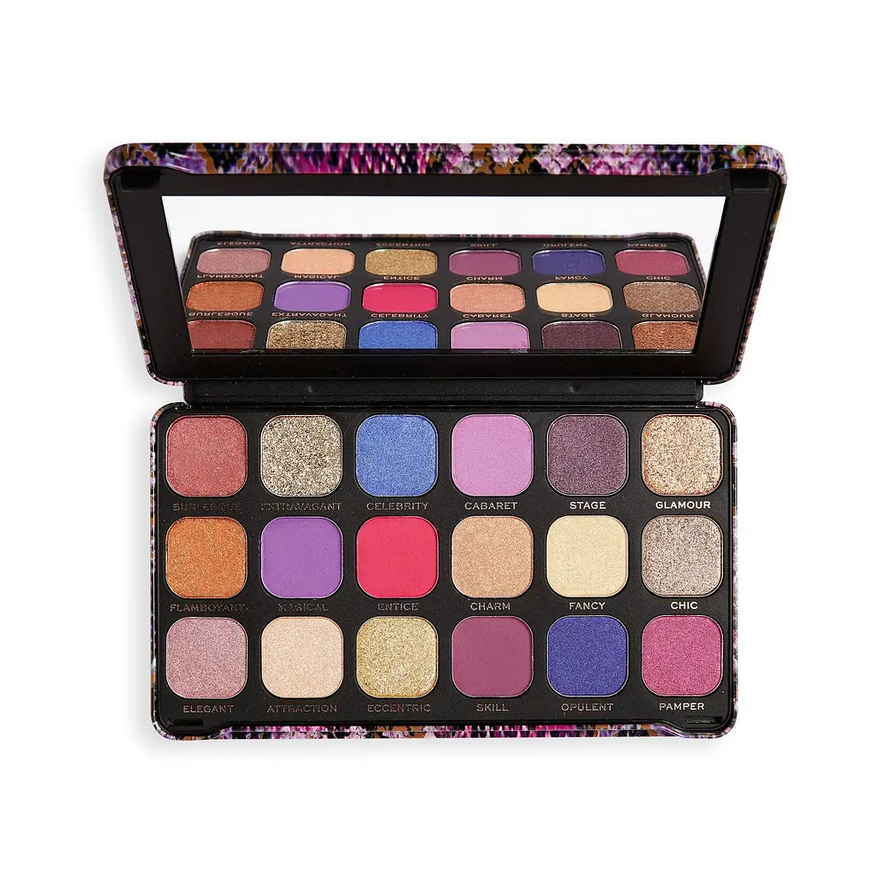 Revolution Beauty Forever Flawless Eyeshadow Palette Show Stopper Red