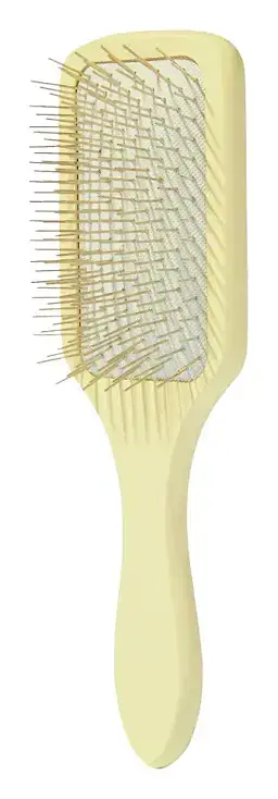 Mane Ready Or Knot Detangling Paddle Hair Brush Standard Size Yellow