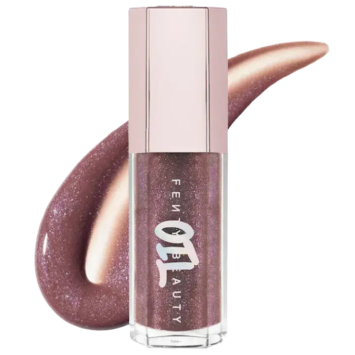 Fenty Beauty Gloss Bomb Oil Luminizing Lip Oil N’ Gloss Rose Amber