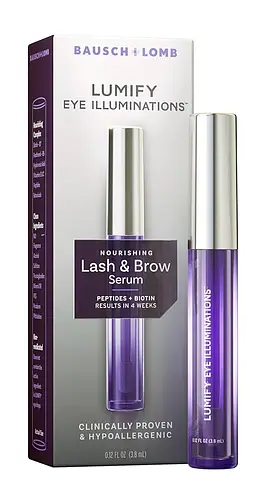 Bausch + Lomb Lumify eye illuminations lash and brow serum