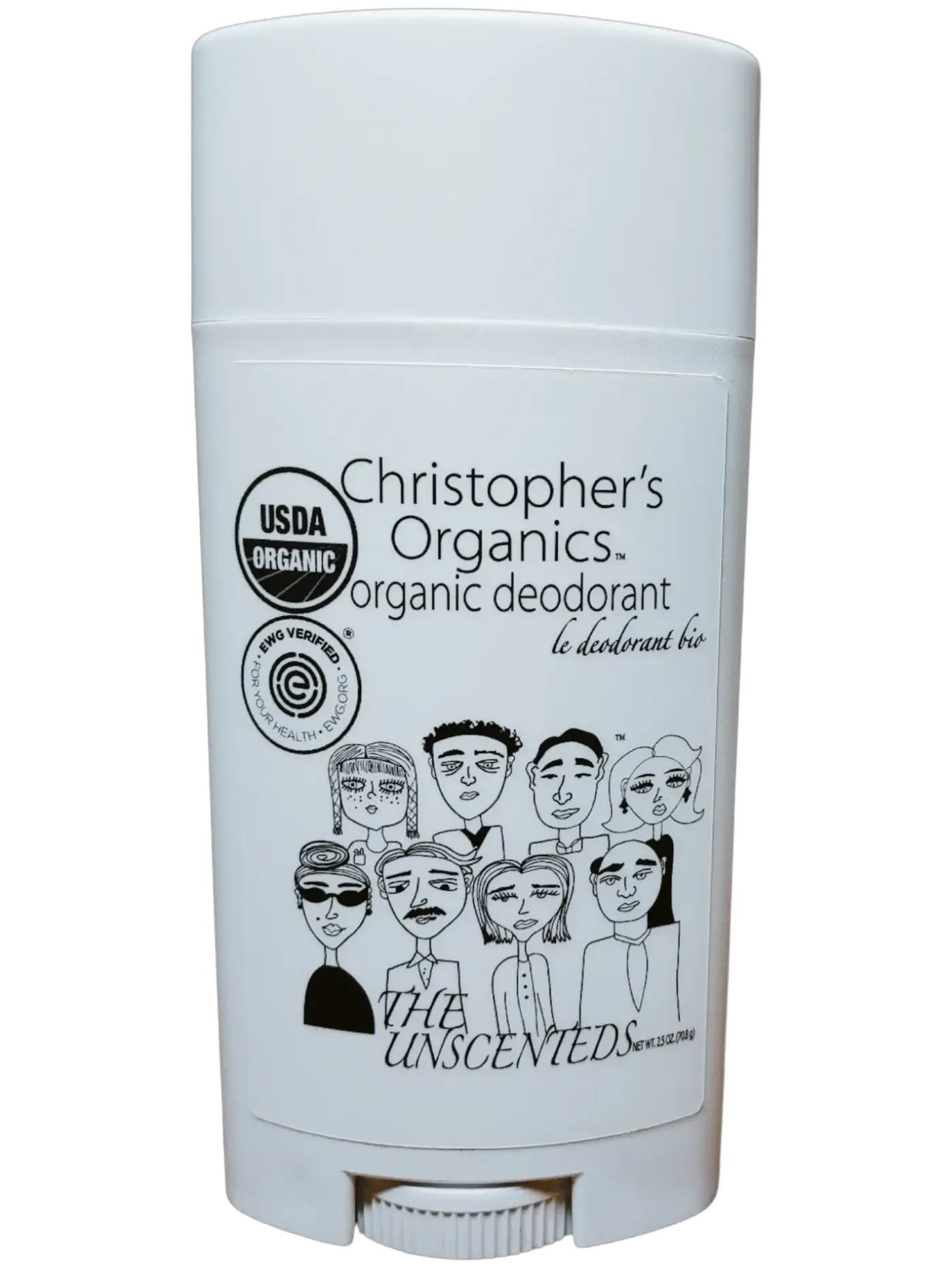 Christopher's Organics The Unscenteds Organic Deodorant