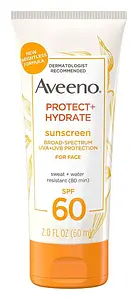 Aveeno Protect + Hydrate Sunscreen For Face SPF 60
