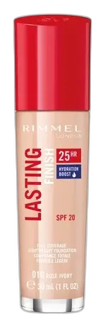 Rimmel London Lasting Finish 25Hr Foundation SPF 20 010 Rose Ivory