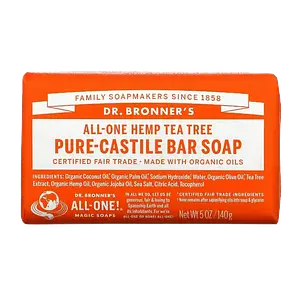 Dr. Bronner's Pure Castille Bar Soap Tea Tree