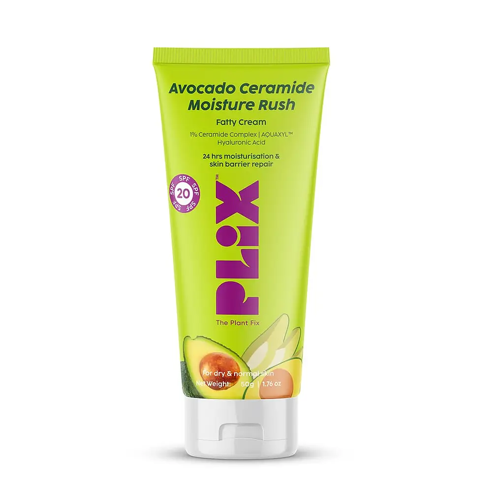 Plix Avocado Ceramide Moisture Rush Fatty Cream SPF 20