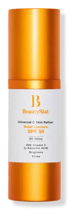 BeautyStat Universal C Skin Refiner Vitamin C Serum + SPF50 Mineral Sunscreen