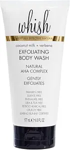 Whish Coconut Milk + Verbena Exfoliating Body Wash