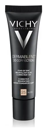 Vichy Dermablend 3d Correction Foundation 25 Nude